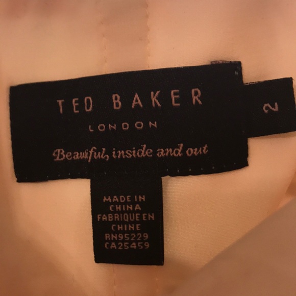 Ted Baker full length floral gown - Picture 3 of 3